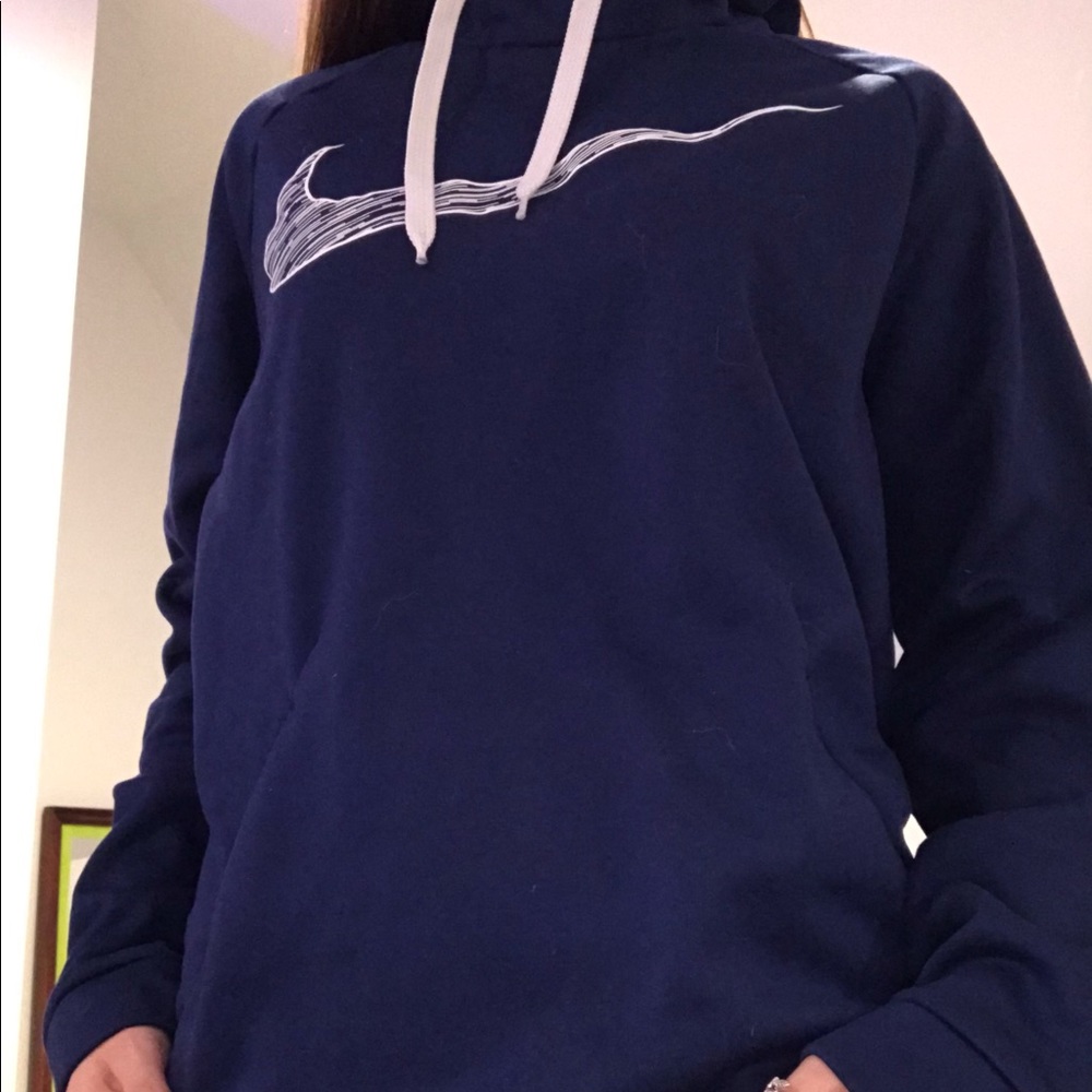 Nike Navy Blue Mens Sweatshirt